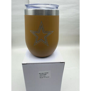 The Memory Company Officially Licensed NFL Game Day Wine Tumbler 12oz -Stainless